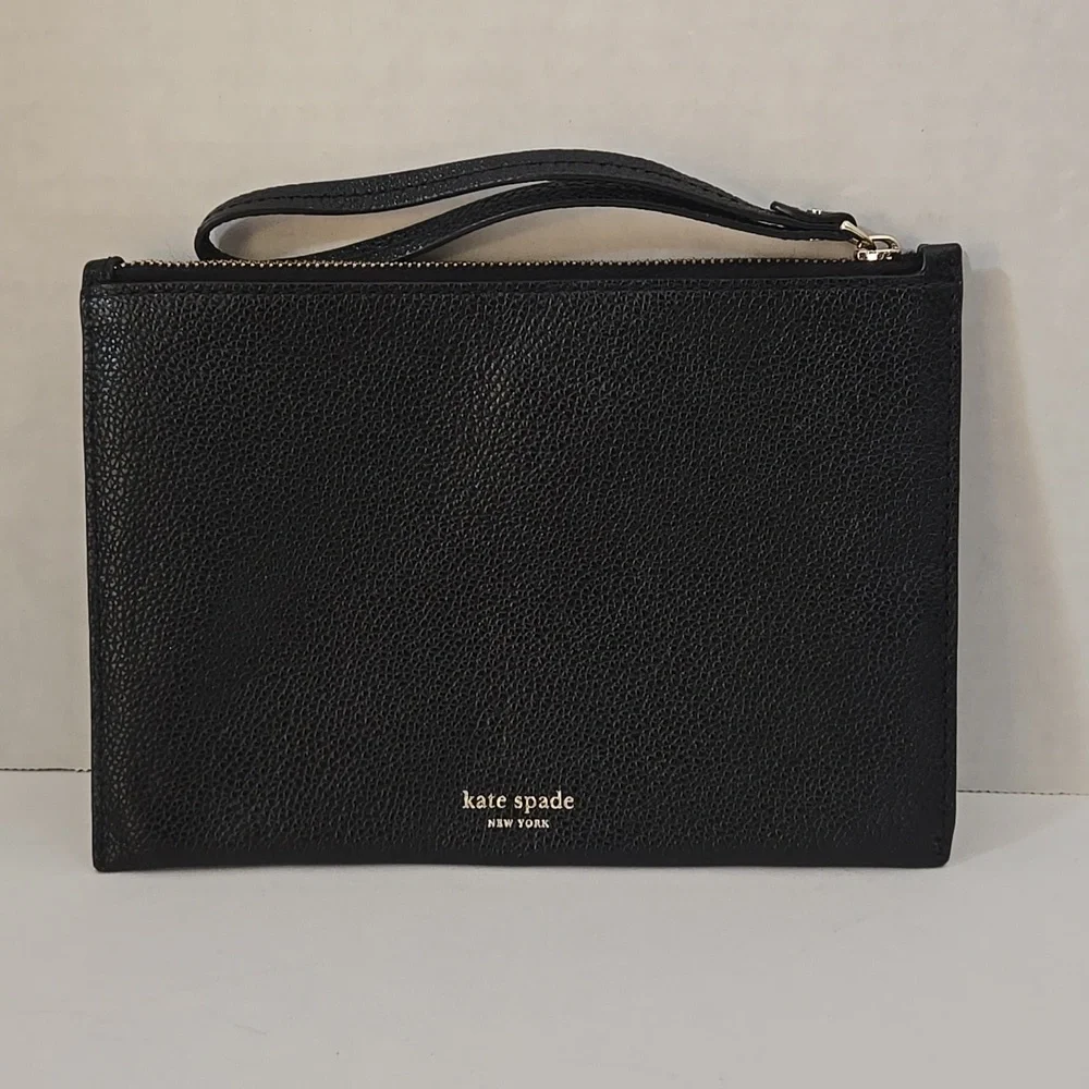 Kate Spade Margaux Enamel Spade Small Pouch/Wristlet 7.75